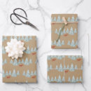 Search for winter woodland wrapping paper Festive