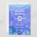 Search for purple fish invitations Watercolor