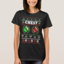 Search for chest nuts christmas tshirts Couple