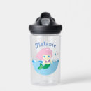 Search for mermaid water bottles Cute