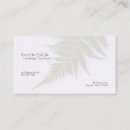 Search for fern business cards Beautiful