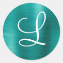 Search for pink rose monogram stickers Modern