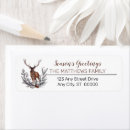Search for rustic deer return address labels Country
