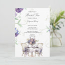 Search for garden tea bridal shower invitations Spring summer garden