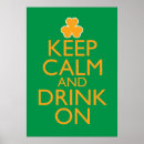 Search for irish drinking posters Shamrock