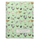 Search for chickens notebooks Watercolor