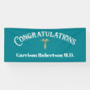 Search for congratulations doctor graduated banners Caduceus