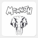 Search for ice age stickers Mammuthus primigenius