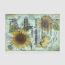 Search for sunflower decoupage tissue paper Furniture