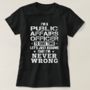 Search for public office tshirts Profession