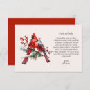 Search for red cardinals cards Nature
