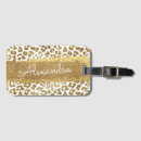 Search for animal luggage tags Glitter