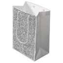 Search for silver glitter gift bags Glitzy