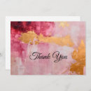 Search for artistic card thank you cards Pink