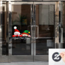 Search for santa claus window decals Funny