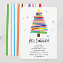Search for colourful christmas invitations Holiday celebration