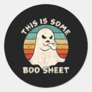 Search for spooky and scary stickers Boo