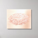 Search for pink lips canvas prints Makeup