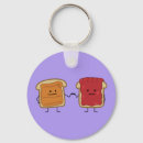 Search for peanut butter and jelly key rings Bread