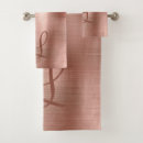 Search for rose gold bath towels Metallic