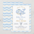 Search for whale baby shower invitations Under the sea