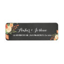 Search for chalkboard return address labels Flowers