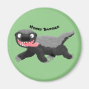Search for badgers magnets Cartoon