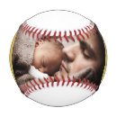 Search for baby baseballs Dad