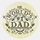 Search for number one dad stickers Father