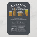 Search for barbecue engagement party invitations Beer