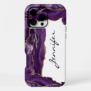 Search for purple agate iphone cases Girly