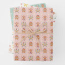 Search for bugs wrapping paper Pink