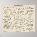 Search for autographed posters Vintage