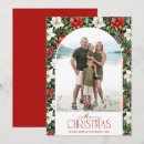 Search for red poinsettia christmas cards One photo