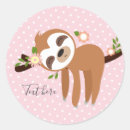 Search for sloth illustration stickers Animal