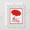 Search for red polka dot invitations Baby