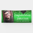 Search for green graduation banners College