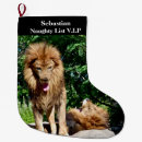 Search for lion christmas stockings Xmas