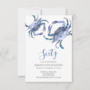 Search for crab party invitations Modern