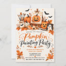 Search for pumpkin painting invitations Pumpkin decorating party