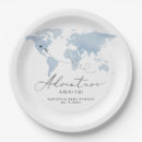 Search for world map paper plates Boarding pass
