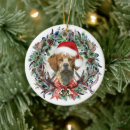 Search for brittany spaniel christmas tree decorations Epagneul breton