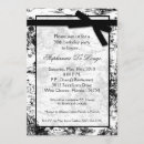Search for fabric invitations Black
