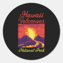 Search for hawaii volcanoes stickers Lava flow