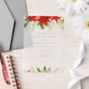 Search for poinsettia invitations Festive