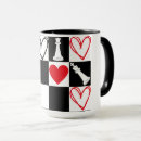 Search for chessboard mugs White