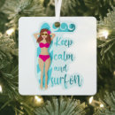 Search for beach quotes christmas tree decorations Waves