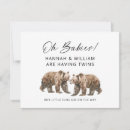 Search for bear cub invitations Cute
