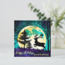 Search for full moon christmas cards Reindeer