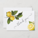 Search for lemon thank you cards Vintage